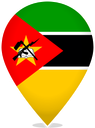 Mozambique Teardrop Pin