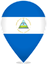 Nicaragua Teardrop Pin