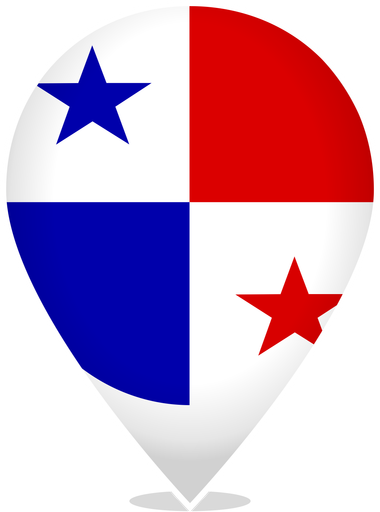 Panama Teardrop Pin