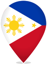Philippines Teardrop Pin