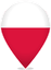 Poland Teardrop Pin