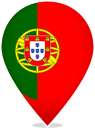 Portugal Teardrop Pin
