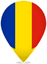 Romania Teardrop Pin
