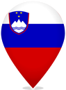 Slovenia Teardrop Pin