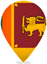 Sri Lanka Teardrop Pin