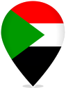 Sudan Teardrop Pin