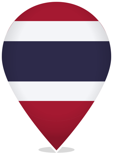 Thailand Teardrop Pin