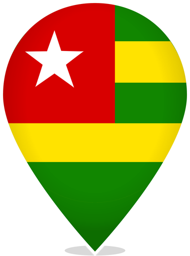 Togo Teardrop Pin
