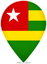 Togo Teardrop Pin