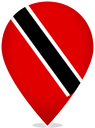 Trinidad And Tobago Teardrop Pin