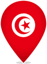Tunisia Teardrop Pin