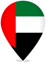 United Arab Emirates Teardrop Pin