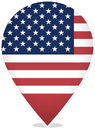 United States Teardrop Pin