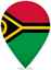 Vanuatu Teardrop Pin