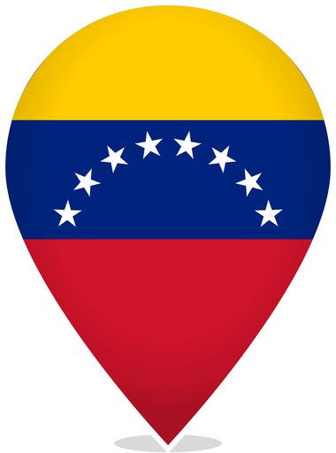 Venezuela Teardrop Pin