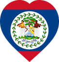 Belize Flat Heart