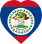 Belize Flat Heart