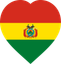 Bolivia Flat Heart