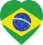 Brazil Flat Heart