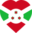 Burundi Flat Heart