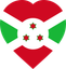 Burundi Flat Heart
