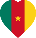 Cameroon Flat Heart