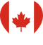 Canada Flat Heart