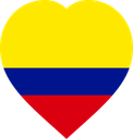 Colombia Flat Heart