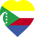 Comoros Flat Heart