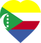 Comoros Flat Heart