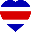 Costa Rica Flat Heart