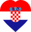 Croatia Flat Heart