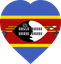 Eswatini Flat Heart