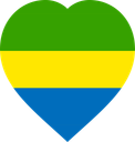 Gabon Flat Heart