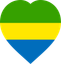 Gabon Flat Heart