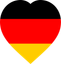 Germany Flat Heart