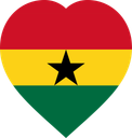 Ghana Flat Heart