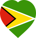 Guyana Flat Heart