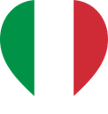 Italy Flat Heart