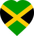 Jamaica Flat Heart