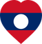 Laos Flat Heart
