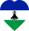 Lesotho Flat Heart