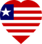 Liberia Flat Heart