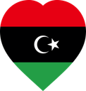 Libya Flat Heart
