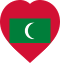 Maldives Flat Heart
