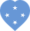 Micronesia Flat Heart