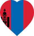Mongolia Flat Heart