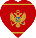 Черногория Плоское сердце
