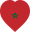 Morocco Flat Heart