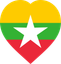 Myanmar Flat Heart